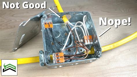 how to remove old metal outlet box|electrical junction box replacement.